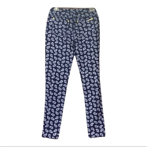 SzS Michael Kors Paisley Print Leggings NWOT - Picture 4 of 5